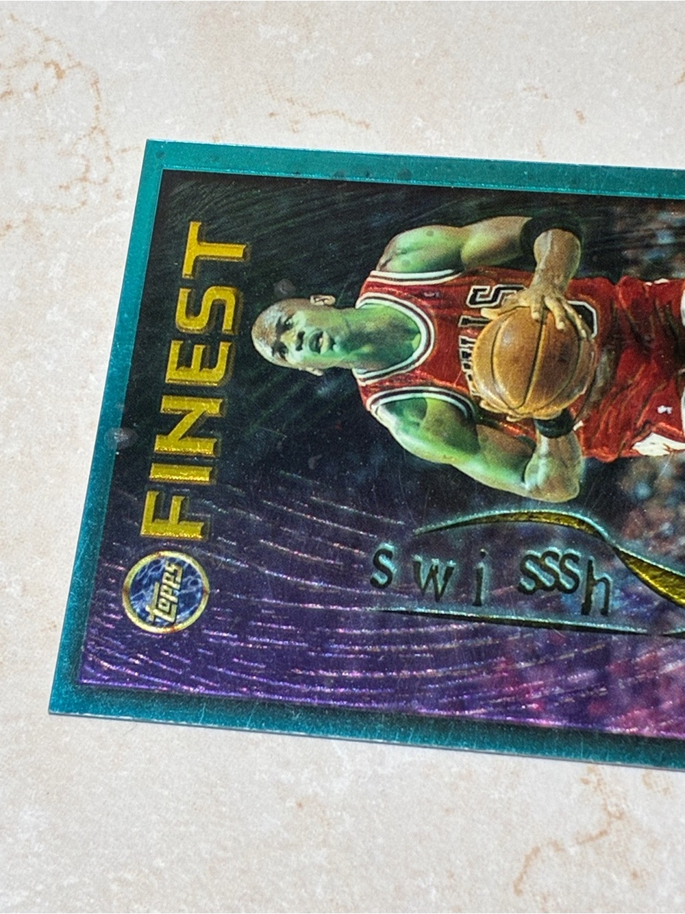 Scottie Pippen/Michael Jordan Chicago Bulls Finest Trading Card - - Picture 6 of 10